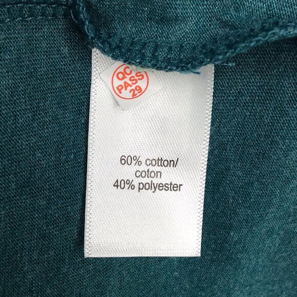 NWT Maurices "Camp More, Worry Less" Graphic T-Shirt Womens Size XXL Teal Green - Picture 6 of 6